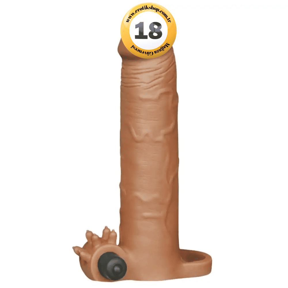 Lovetoy Pleasure X-Tender Vibrating Sleeve Titreşimli Penis Kılıfı LV1065B