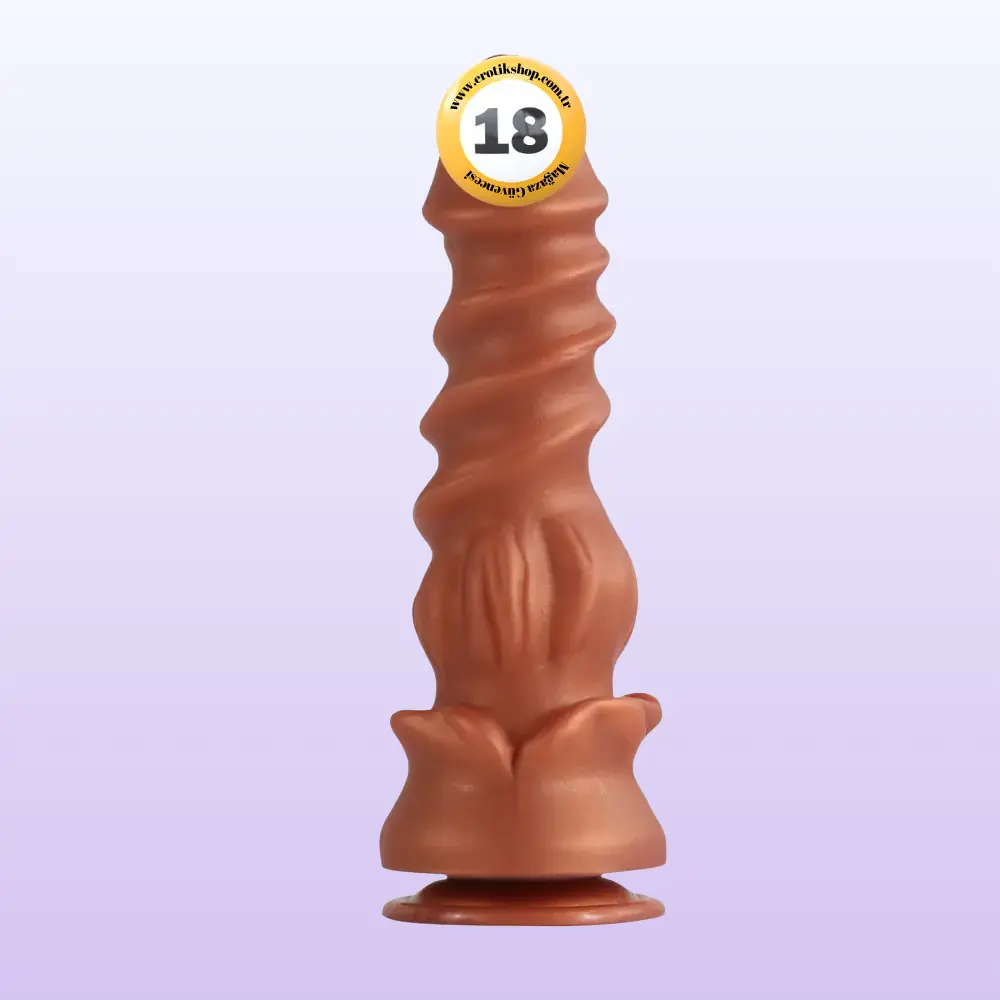 Shequ Jelly Animal Dildo Monster 4 Squamule Realistik Penis SQ-WBD10054