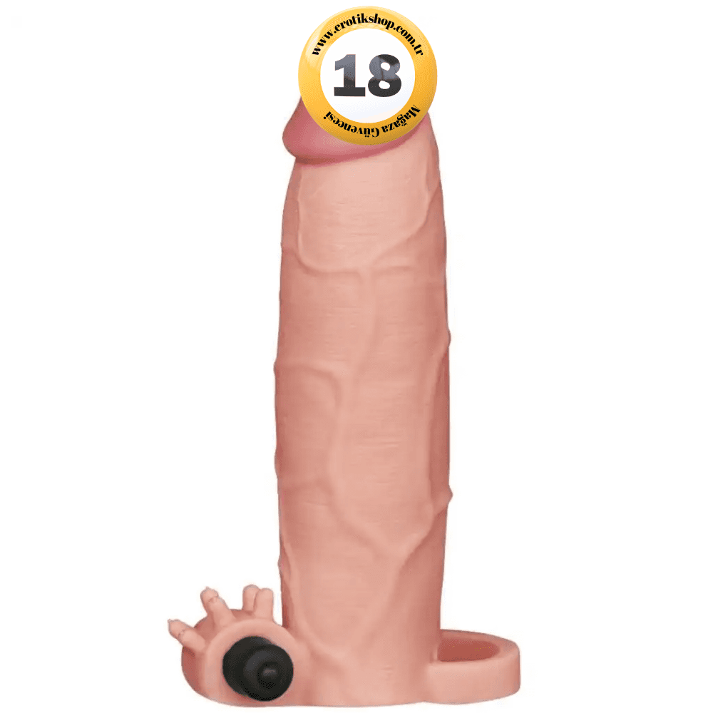 Lovetoy Pleasure X-Tender Vibrating Sleeve Titreşimli Penis Kılıfı LV1066F