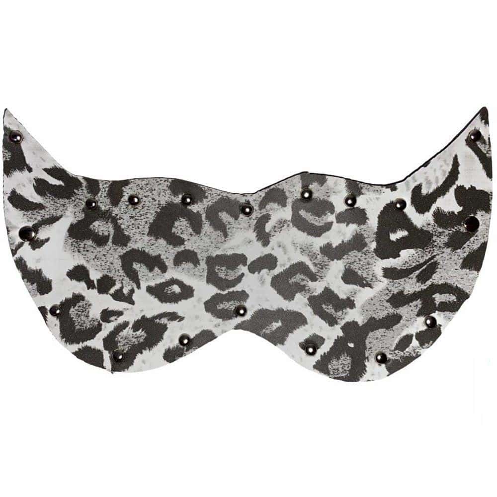The Fetish Fantasy Leopar Deri Gözler Kapalı Fetiş Göz Maskesi