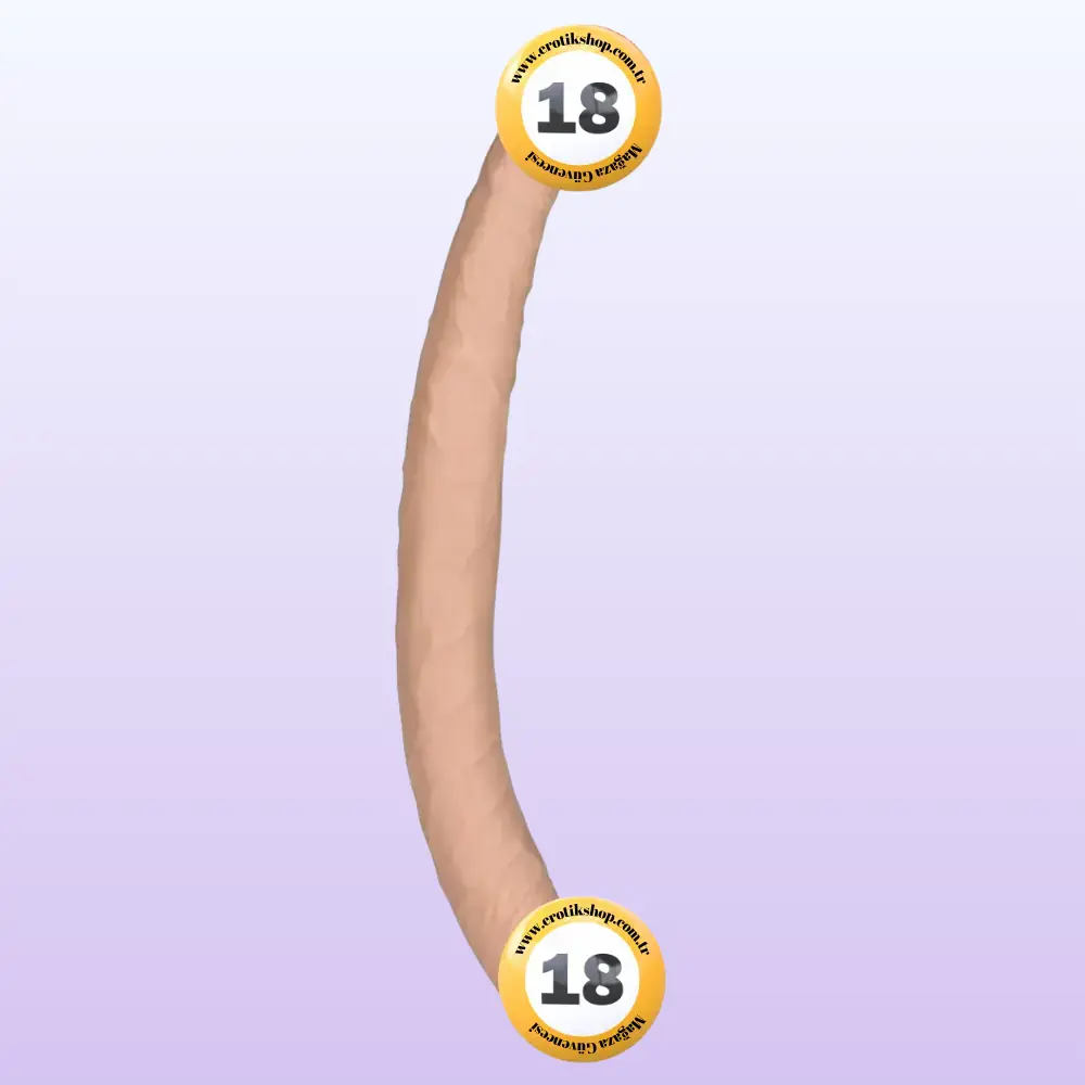 Lovetoy Lady Double Penetration 36 cm Realistik Çift Taraflı Dildo
