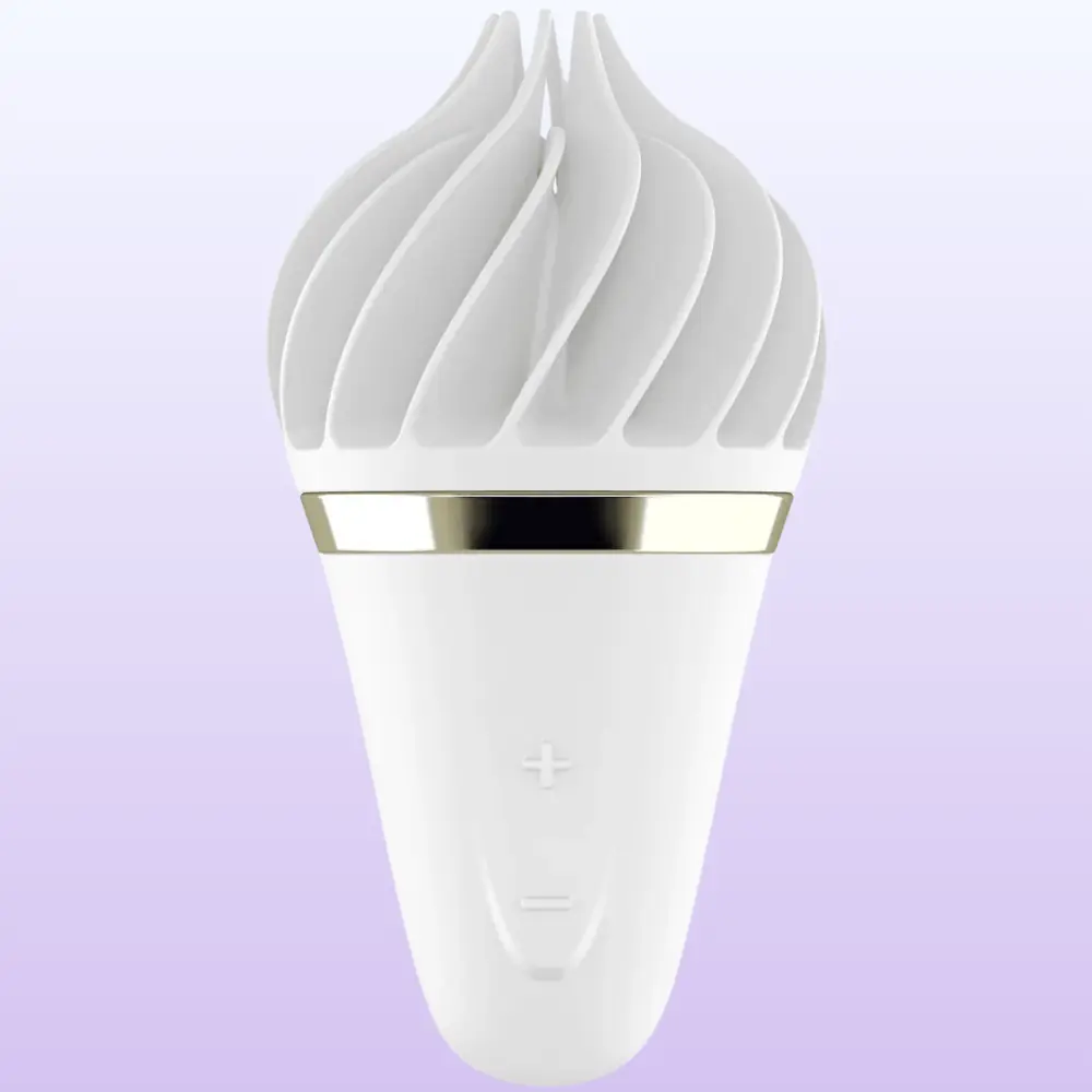Satisfyer Sweet Treat Spinnator Şarjlı Vibratör White