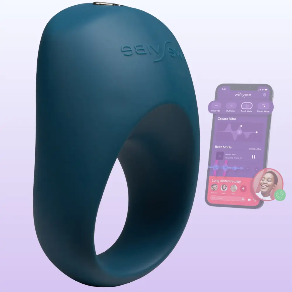 We-Vibe Pivot 2 Uygulama Kontrollü Şarj Edilebilir Titreşimli Penis Halkası