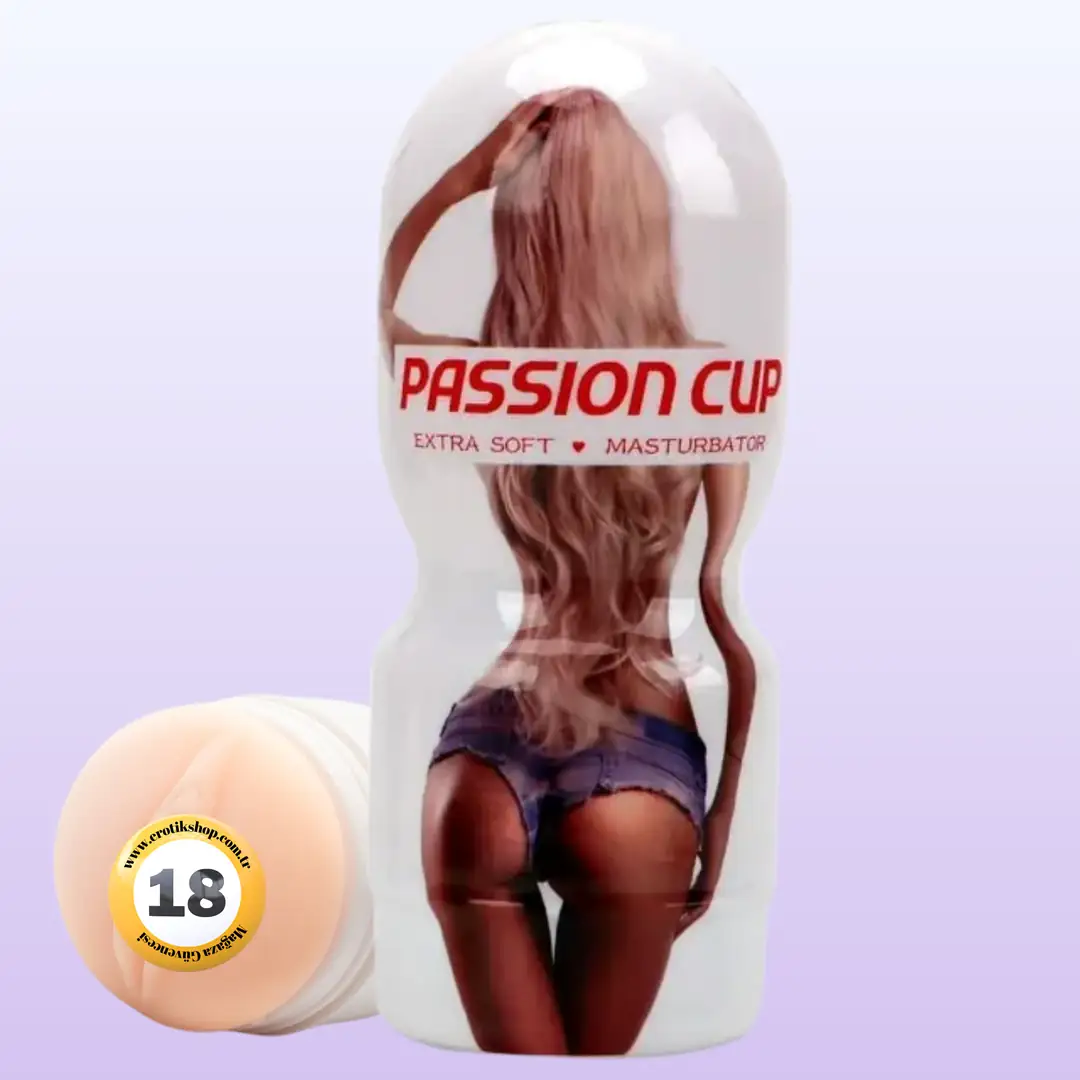 Canwin Passion Cup Yumuşak Dokulu Vajina Mastürbatör