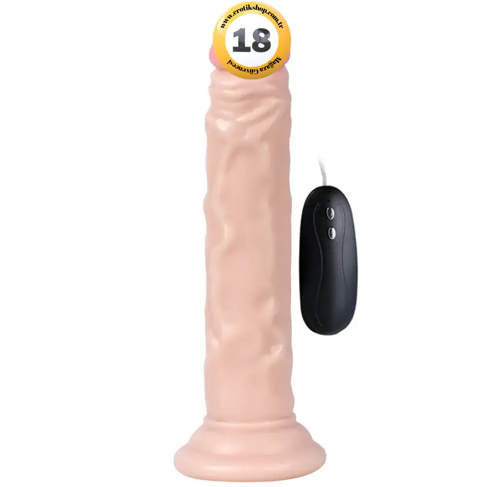 Xise Dildo Series Naturo 18.5 cm Titreşimli Realistik Penis XS-WBC10024