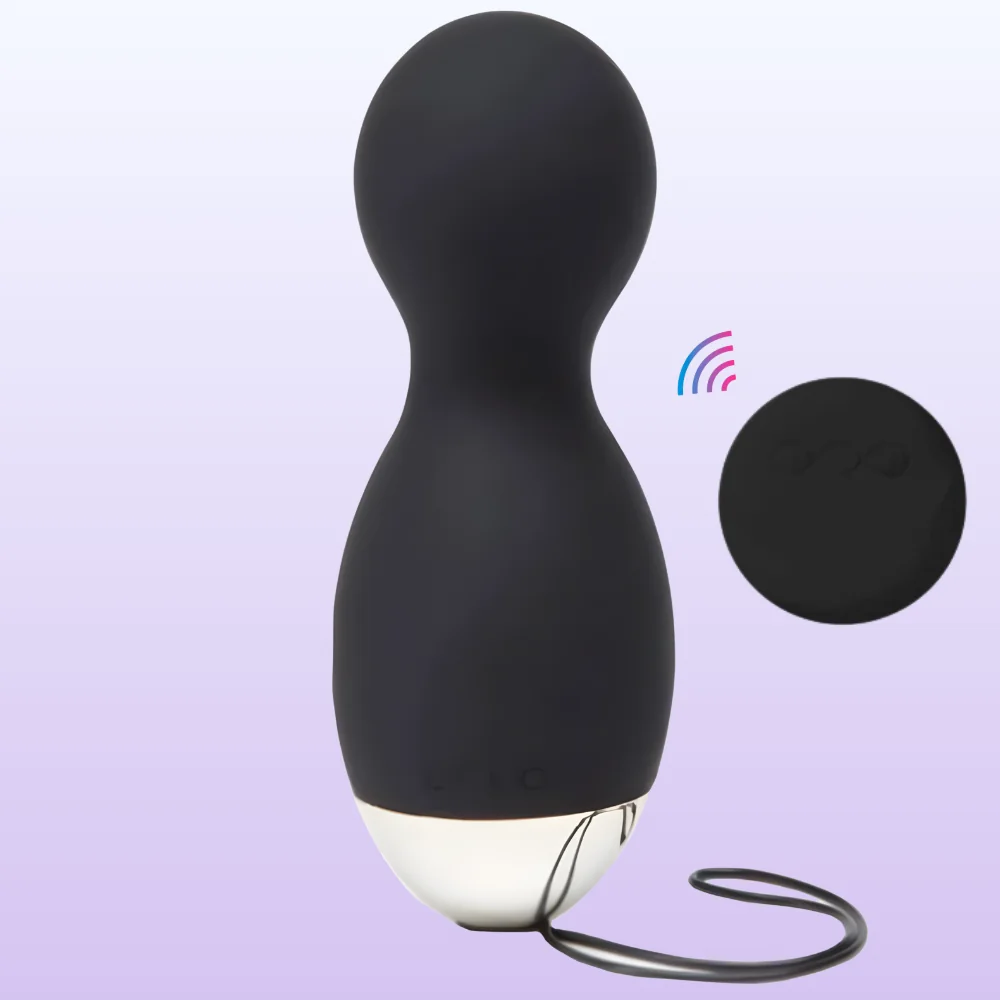 Lelo Hula Beads Black Uzaktan Kumandalı Kegel Vibratör