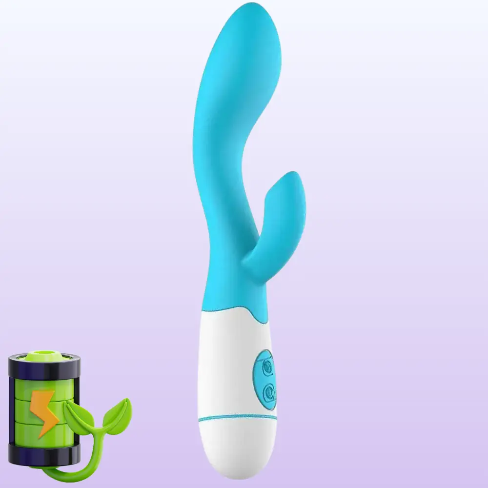 The Vibe Mexbin Curve 30 Mod Titreşimli Rabbit Vibratör-Blue