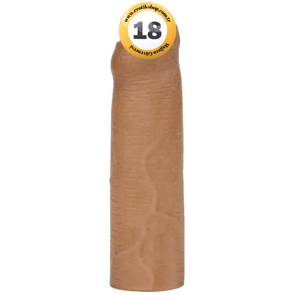 Lovetoy Nature Extender Doğal Silikon Gerçekçi Sünnetsiz Penis Kılıfı LV4212B