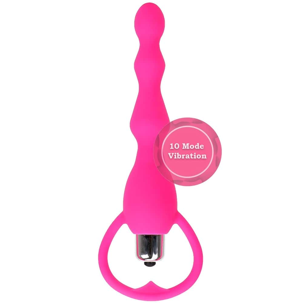 The Anal Fantasy Luiluer Exovid 10 Mod Boğumlu Anal Vibratör-Pink