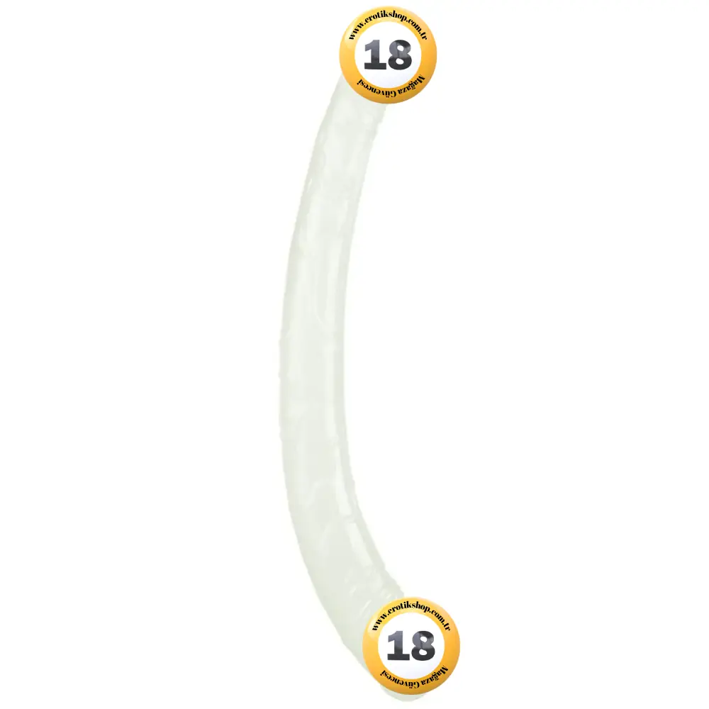Lovetoy Lumino Play Double Dildo 37 Cm Çift Taraflı Jel Penis LV319024