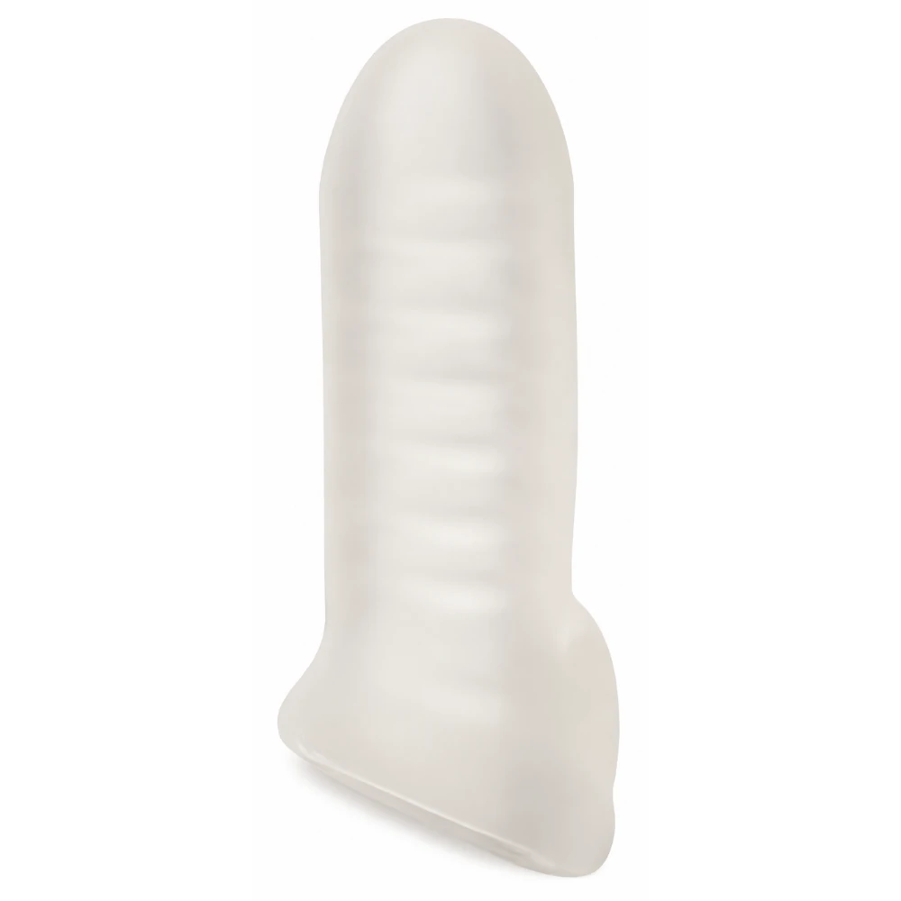 Rebel Men's Gear Thickening Sleeve Large Testis Geçirmeli Silikon Penis Kılıfı