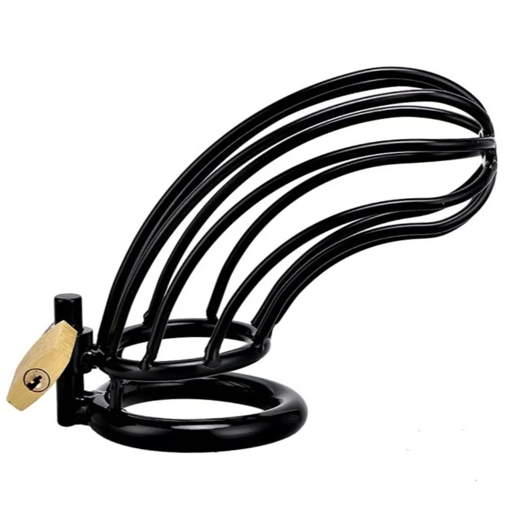 The Cage Master Chastity Cage Nefes Alınabilir Penis Kilidi 50 mm-Black