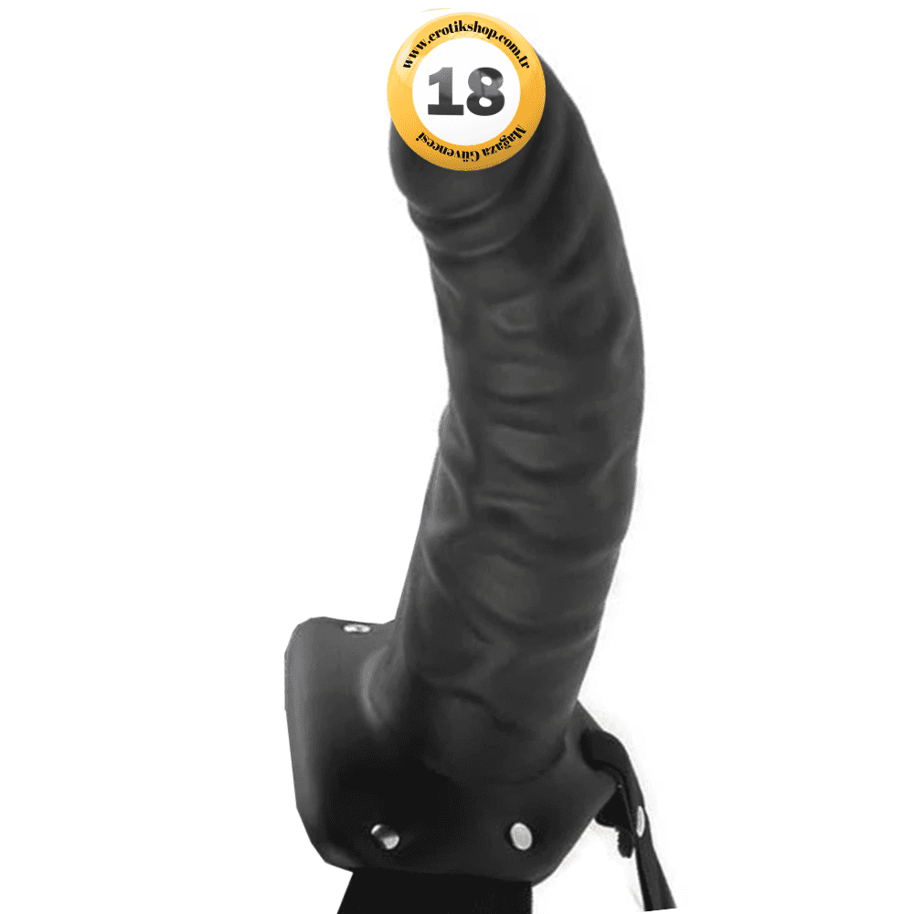 Pipedream Fetish Fantasy Series 20 cm İçi Boş Belden Bağlamalı Zenci Penis