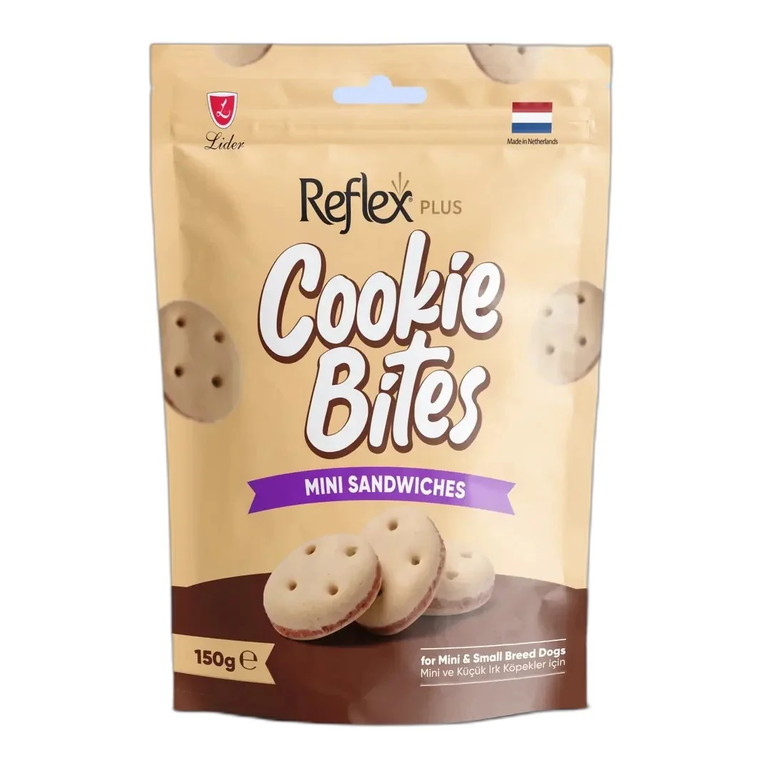 REFLEX PLUS Mini Sandwiches Mini Küçük Irk Yetişkin Köpek Ödül Maması 150 Gr