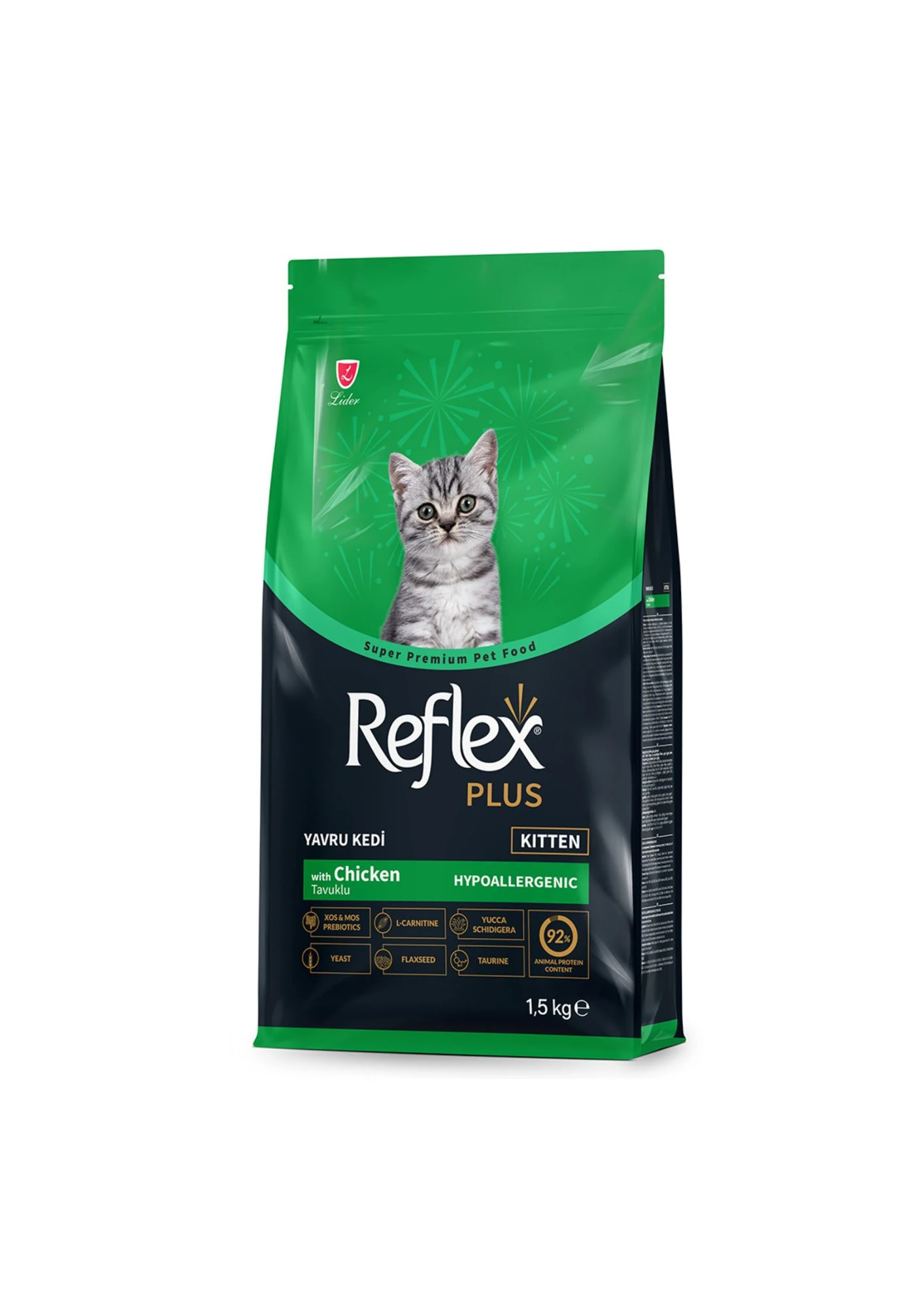 REFLEX Plus Tavuklu Yavru Kedi Maması 1,5 KG