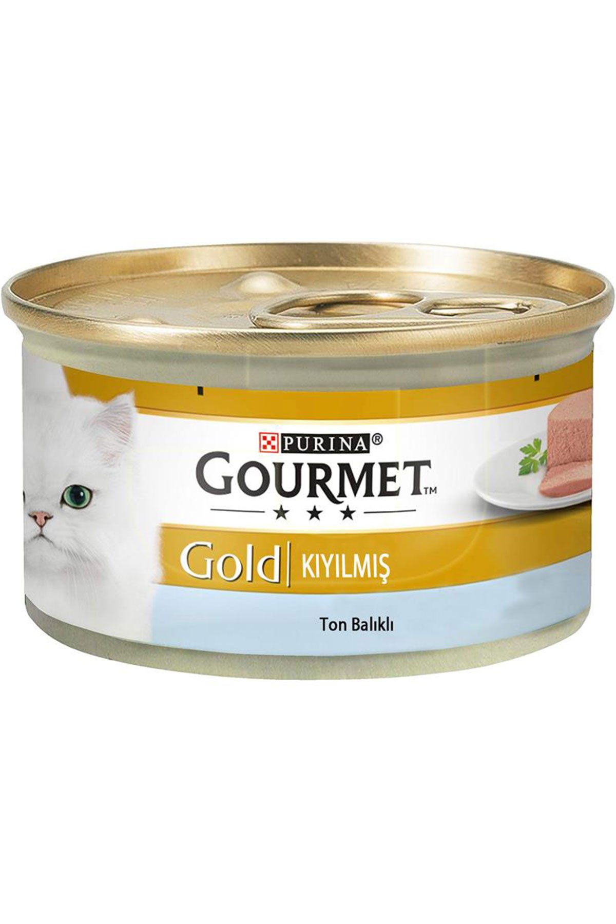 GOURMET Gold Kıyılmış Ton Balıklı Yaş Kedi Konservesi 85gr