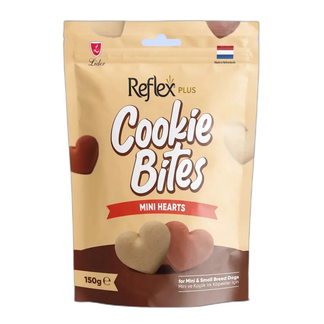 REFLEX PLUS Mini Hearts Mini Küçük Irk Yetişkin Köpek Ödül Maması 150 Gr