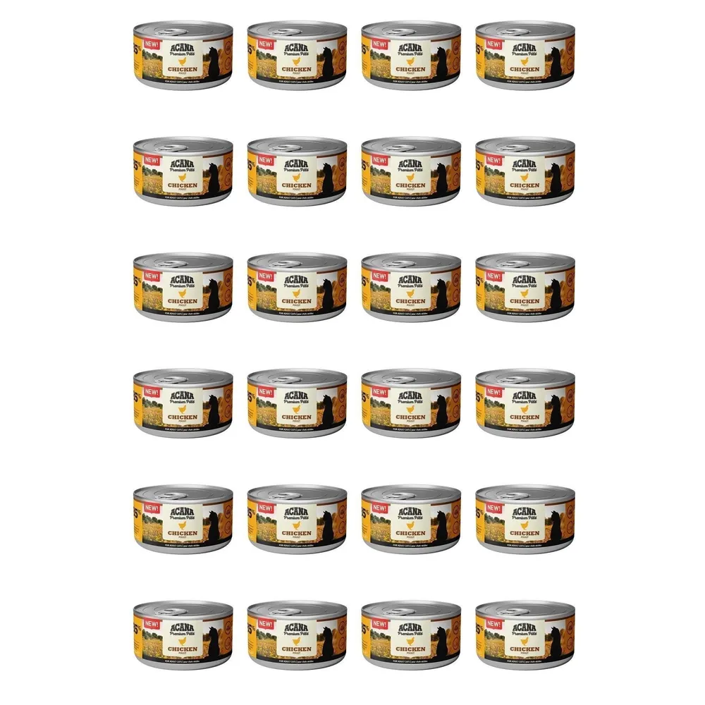 ACANA Premium Pate Tavuklu Kedi Konservesi 85 Gr X 24 Adet