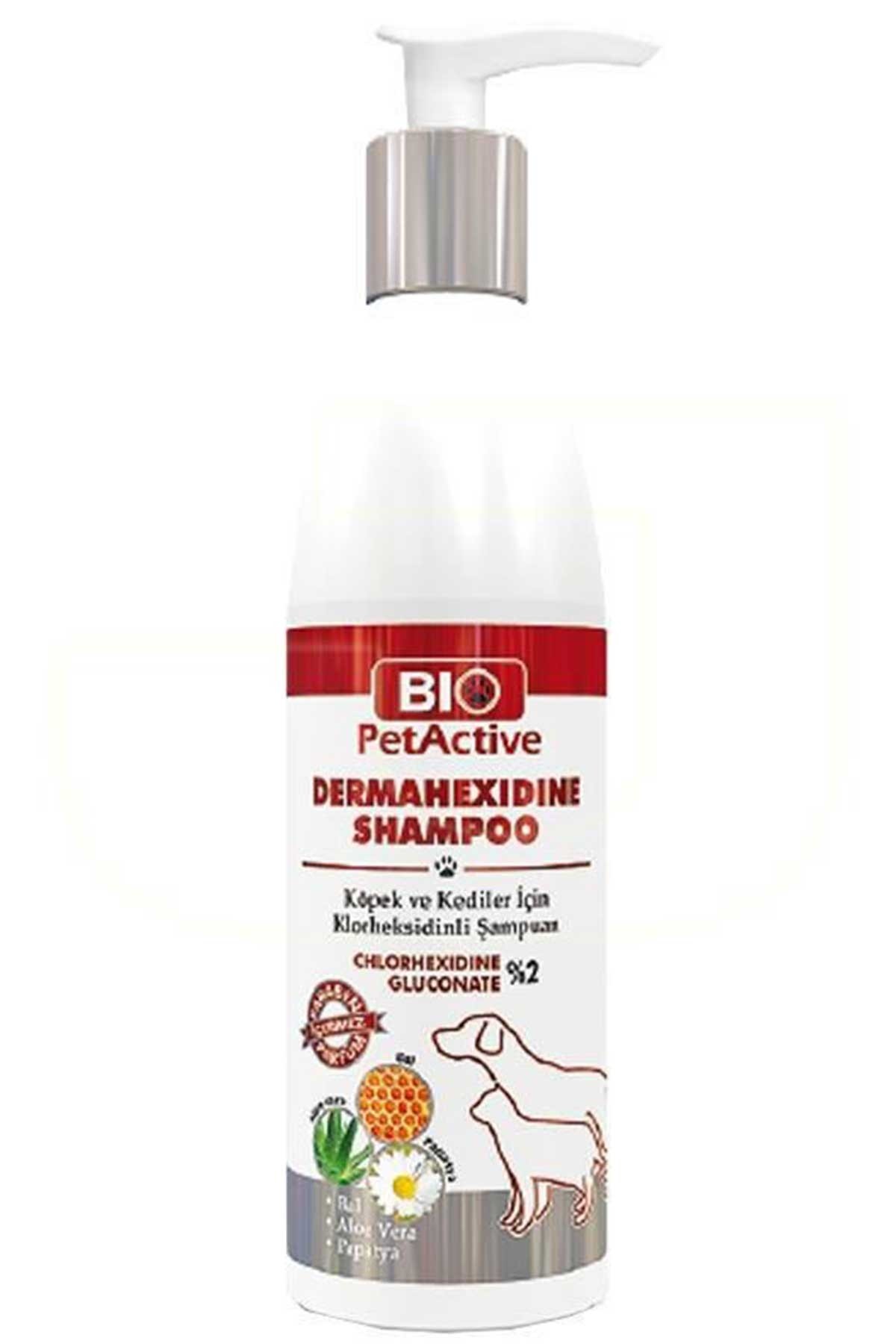 BIO PETACTIVE Dermahexidine Köpek ve Kedi Şampuanı 250 ML