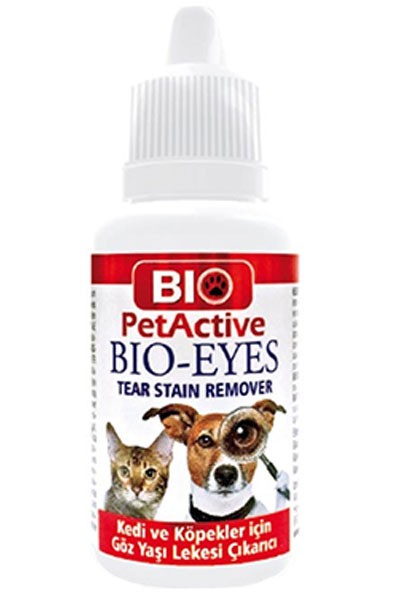 BIO PETACTIVE Kedi ve Köpek Göz Yaşı Leke Çıkarıcı 50 ML