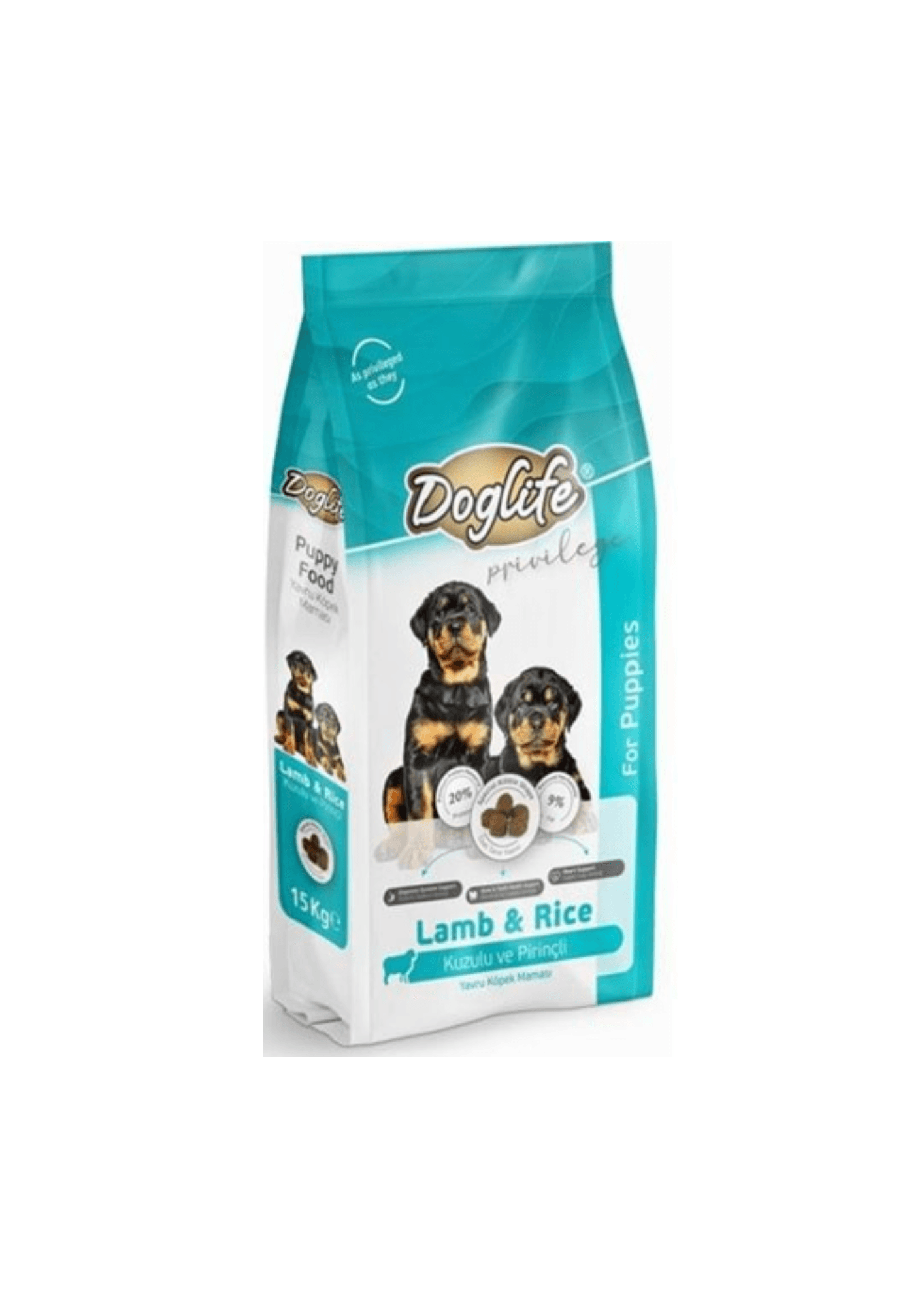 DOGLIFE Kuzu Etli Yavru Köpek Maması 1 Kg