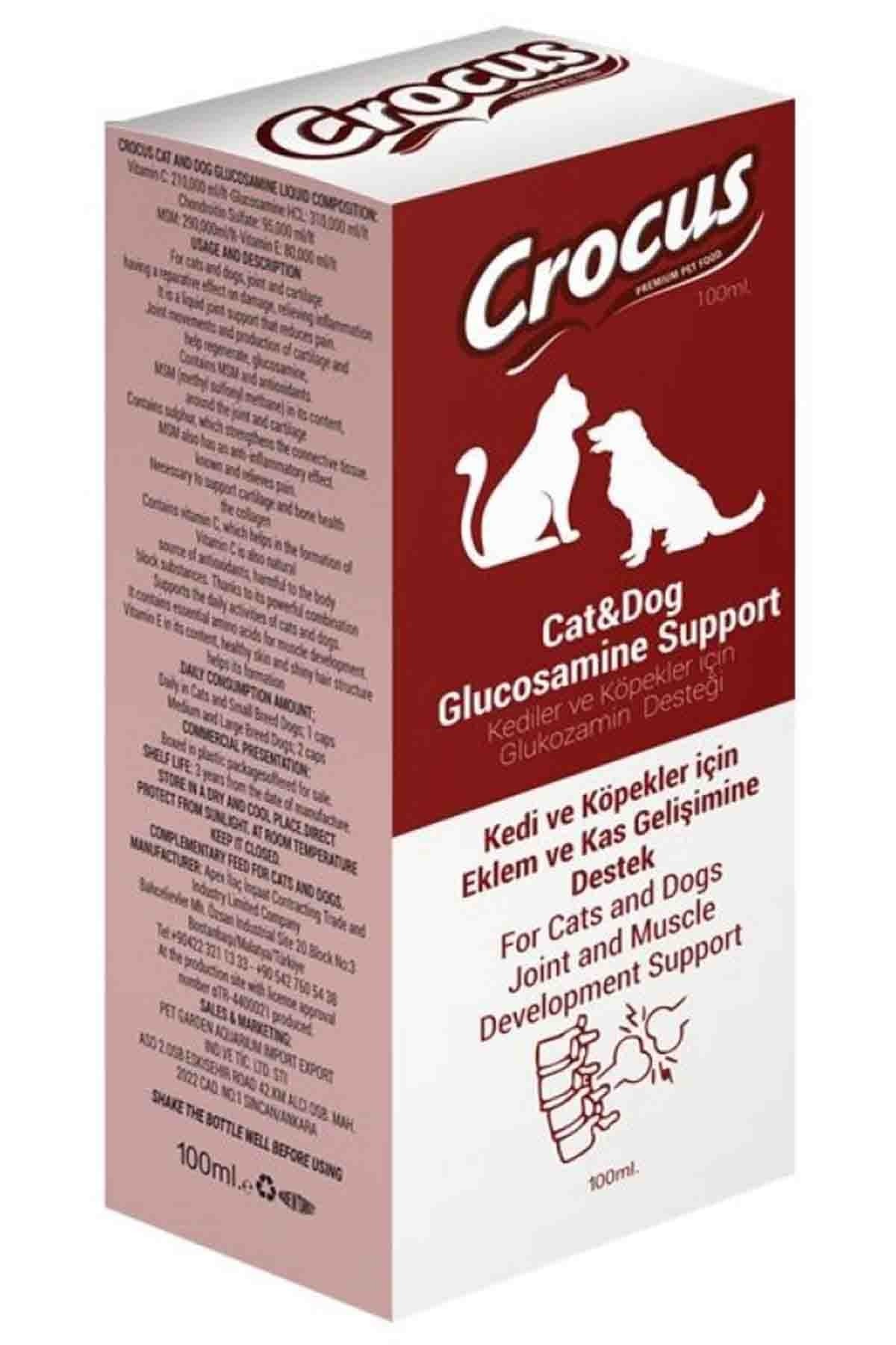 CROCUS Kedi Köpek GluKOZAMİN DESTEK 100 ML