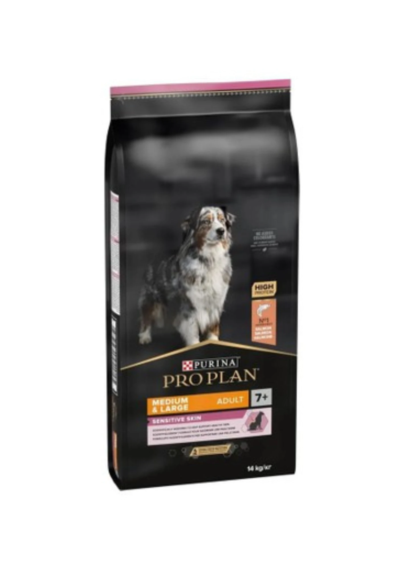 PRO PLAN Sensitive Somonlu Yaşlı Köpek Maması 14 Kg