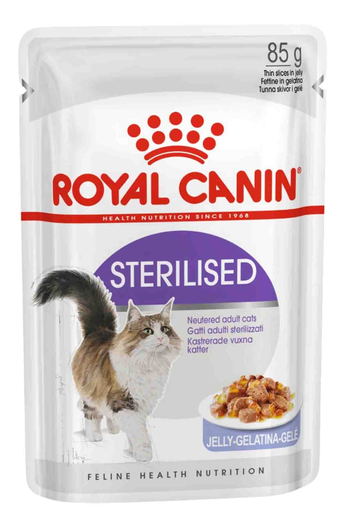 ROYAL CANIN Sterilised Jelly Kısırlaştırılmış Pouch Yetişkin Kedi Maması 85 Gr