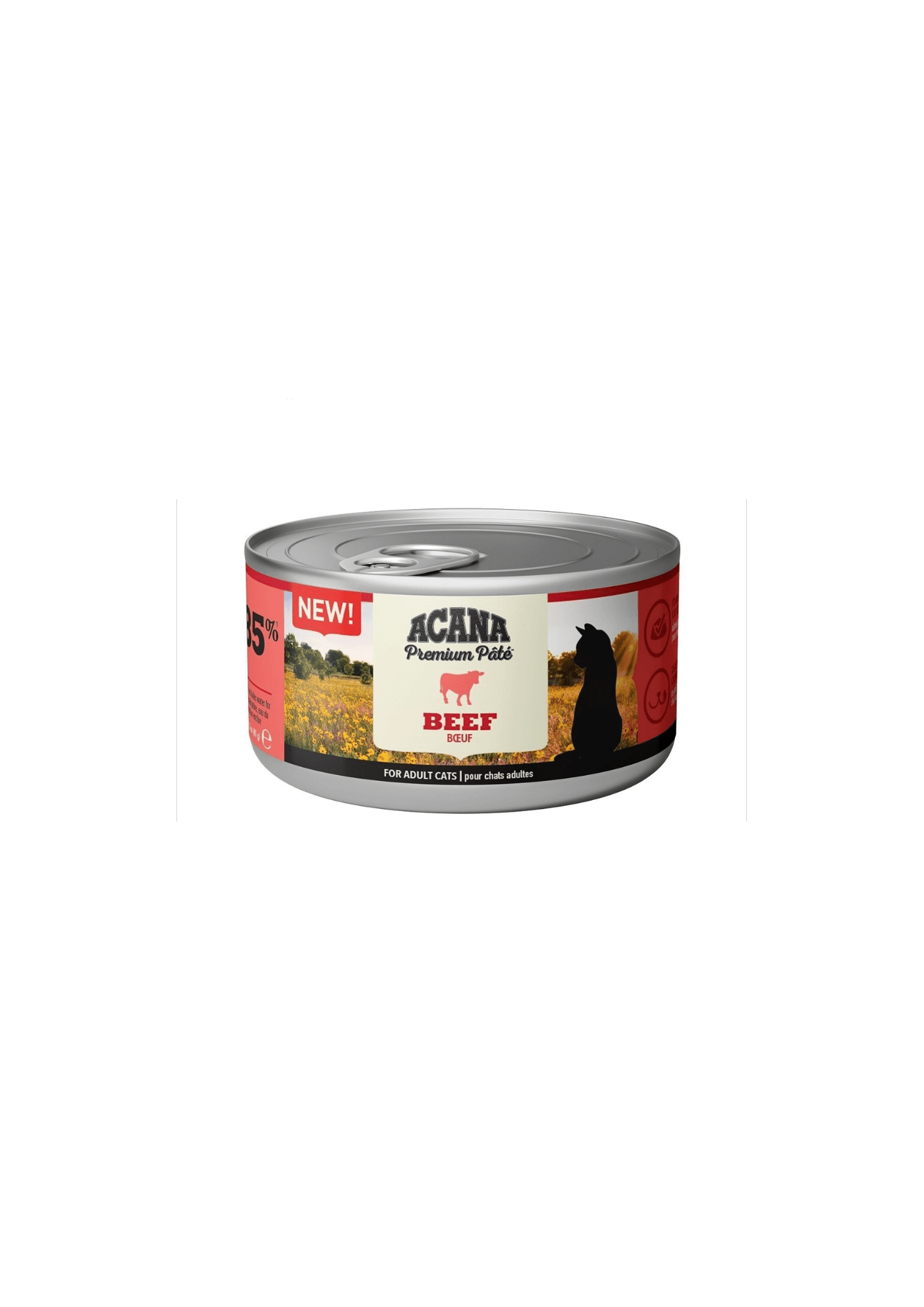 ACANA Premium Pate Sığır Etli Kedi Konservesi 85 Gr