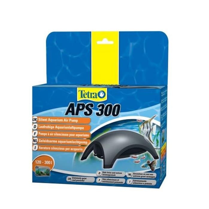 TETRA APS 300 Sessiz Hava Motoru Siyah 120/300L Akvaryum