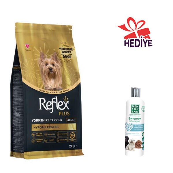 REFLEX PLUS Yorkshire Terrier Hypoallergenic Tavuklu Yetişkin Köpek Maması 2 Kg