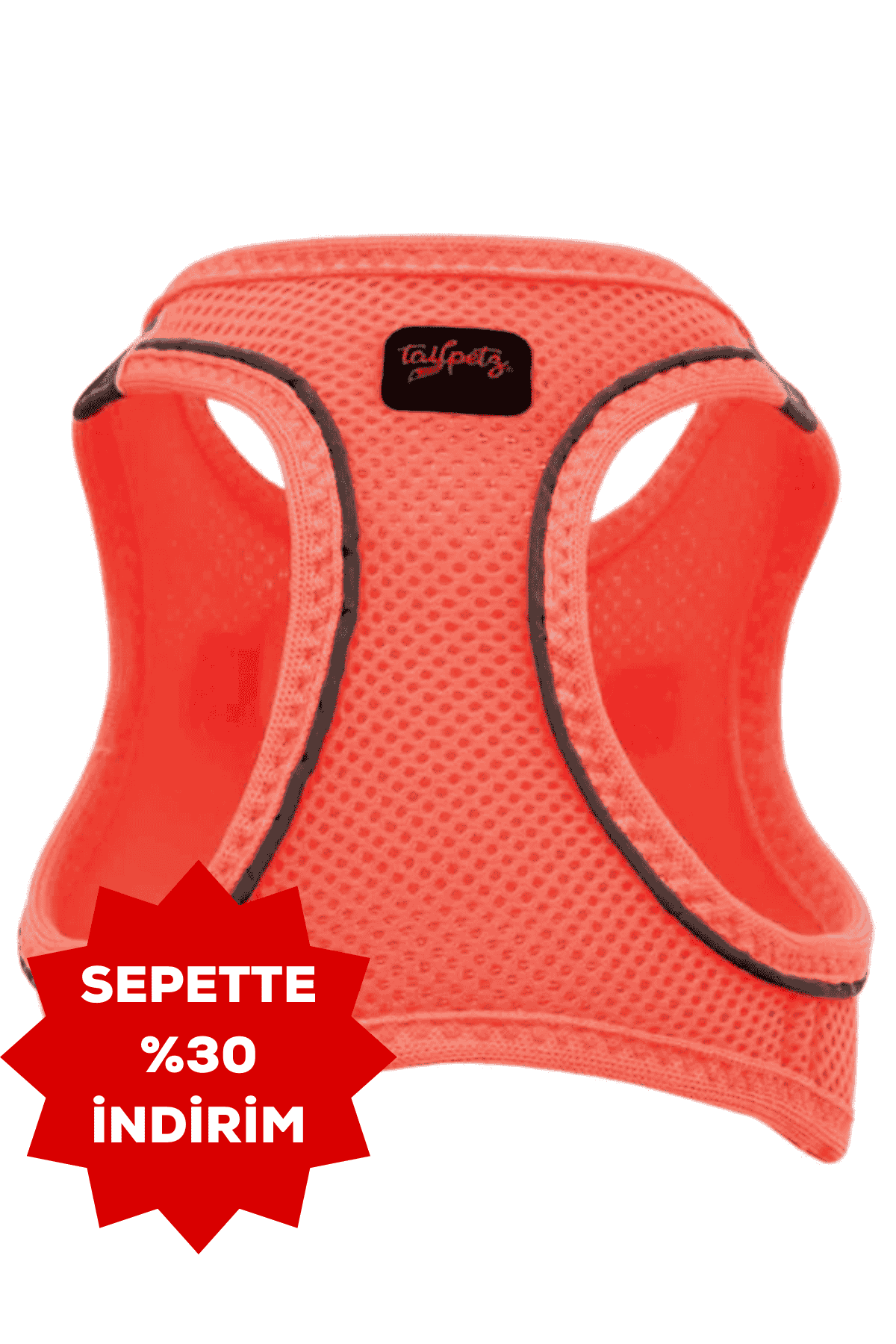 TAILPETZ Air-Mesh Göğüs Tasmasi Neon Pembe L