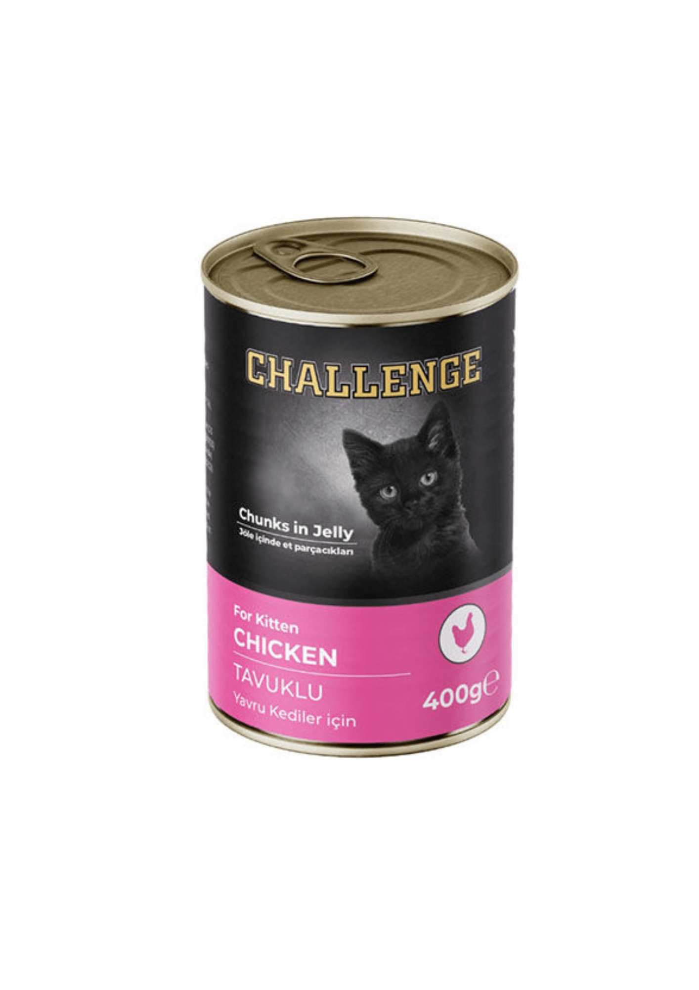 CHALLENGE Tavuklu Yavru Kedi Konservesi 400 gr