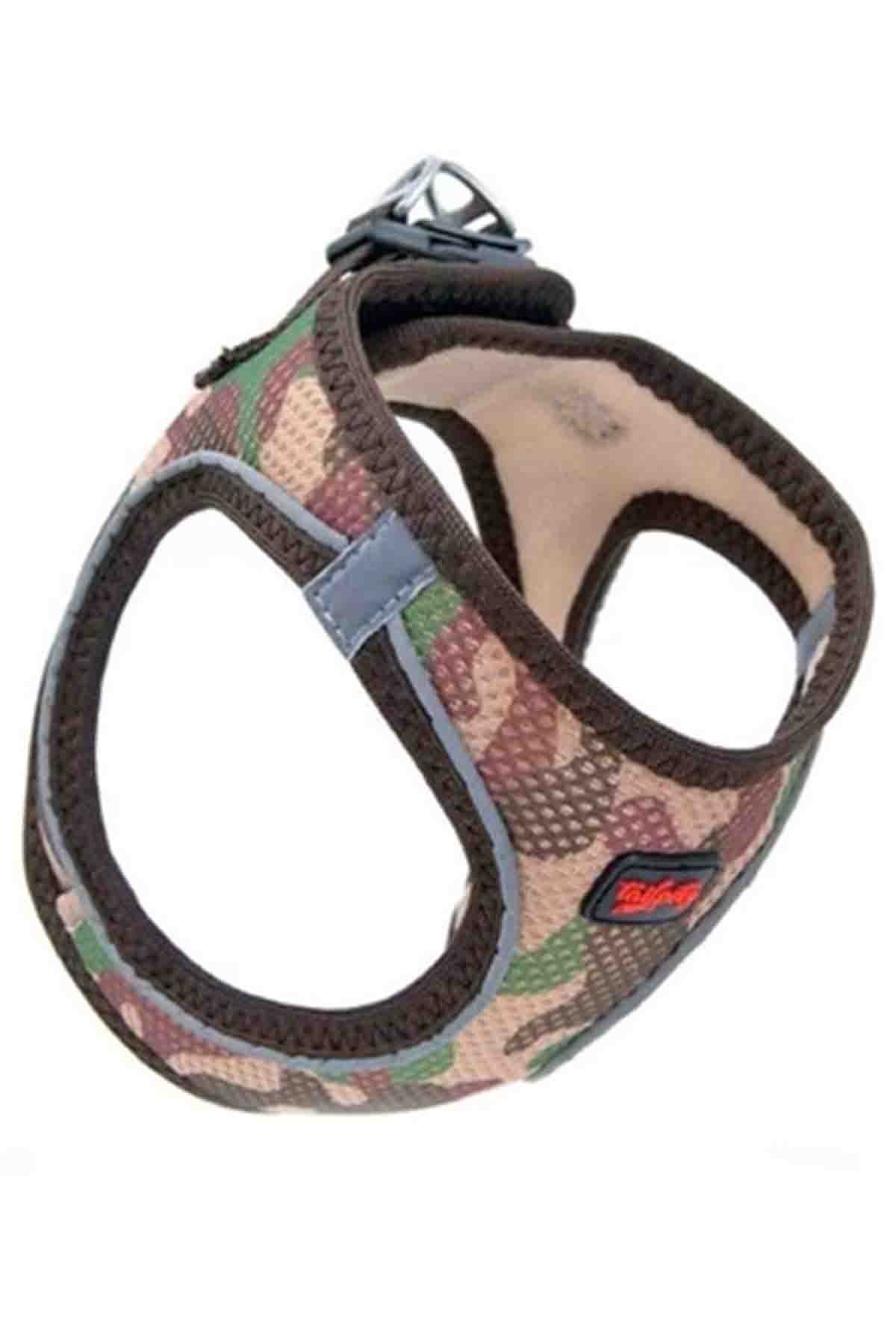 TAILPETZ Air-Mesh Köpek Tasma Camo M