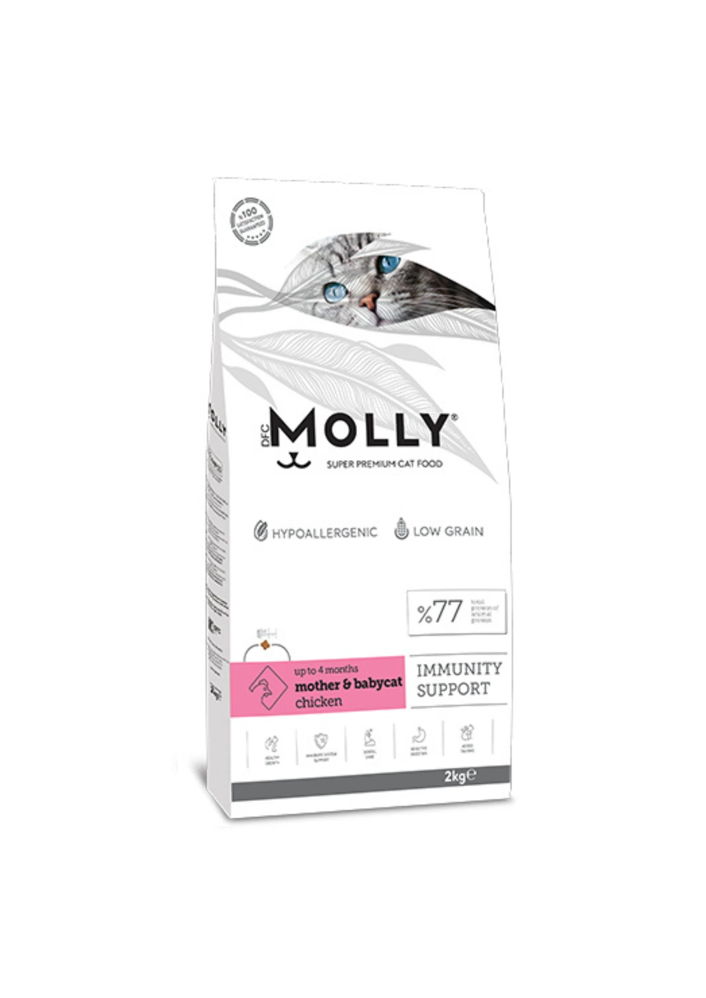 MOLLY Tavuklu Mother & Baby Yavru Kedi Maması 2 Kg