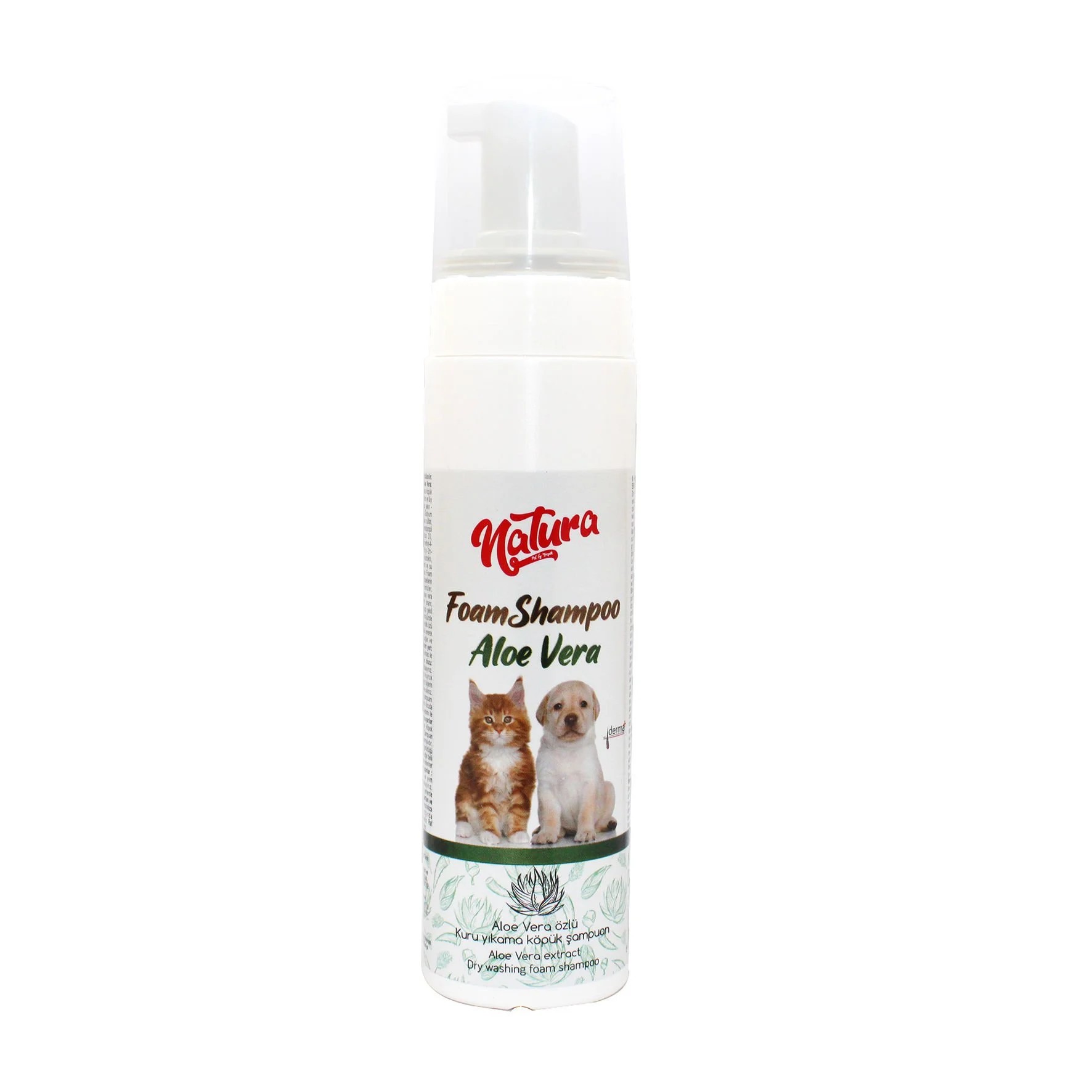 NATURA Foamshampoo Aloe vera Ekstraktlı Köpük Şampuan 200 Ml