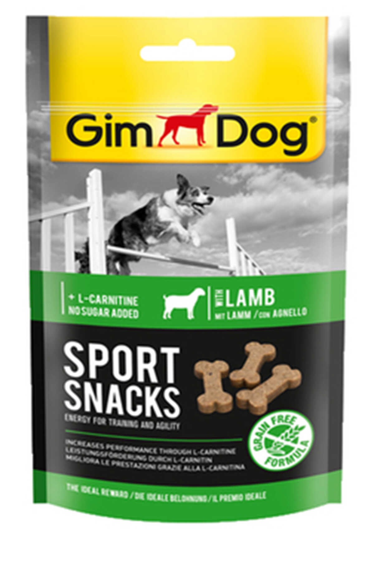 GIMDOG Sport Snacks Kuzulu Köpek Ödül Tableti 150 Gr