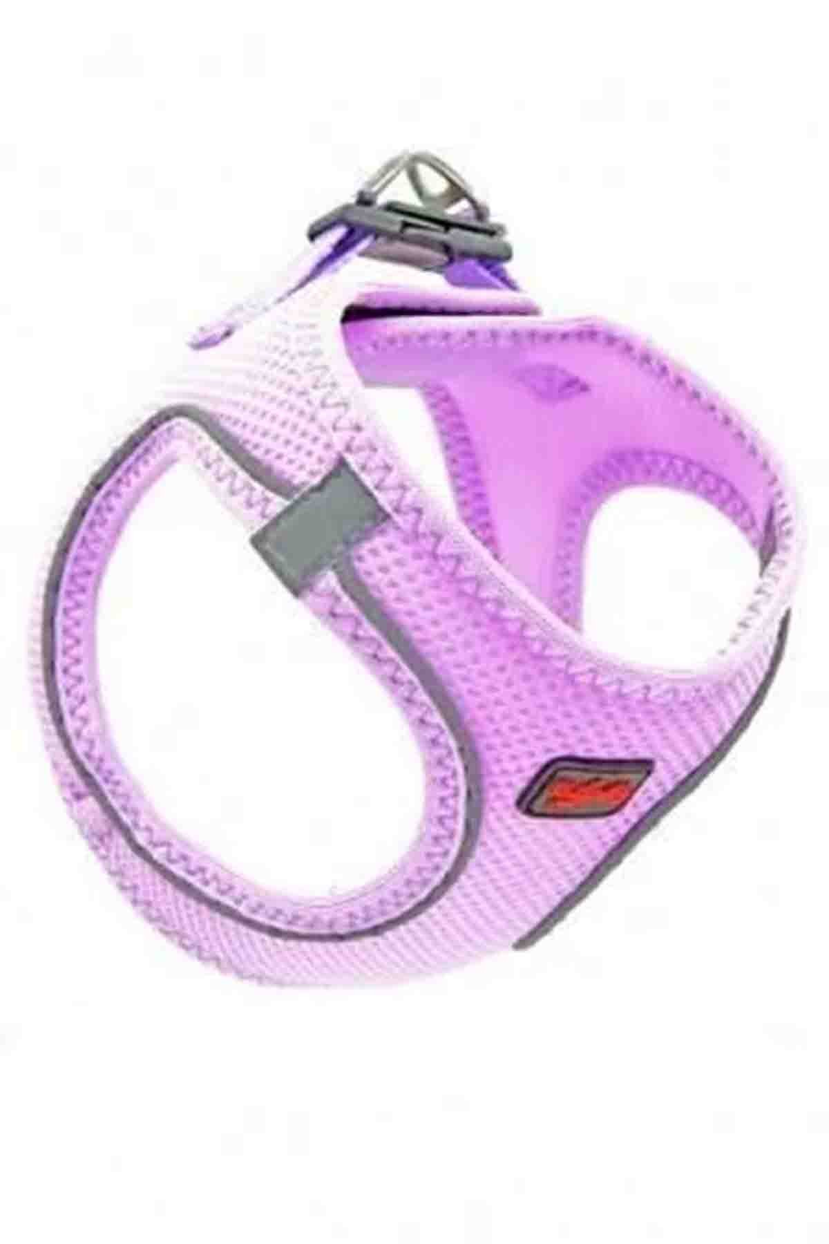 TAILPETZ Air-Mesh Harness Lilac Köpek Tasma L