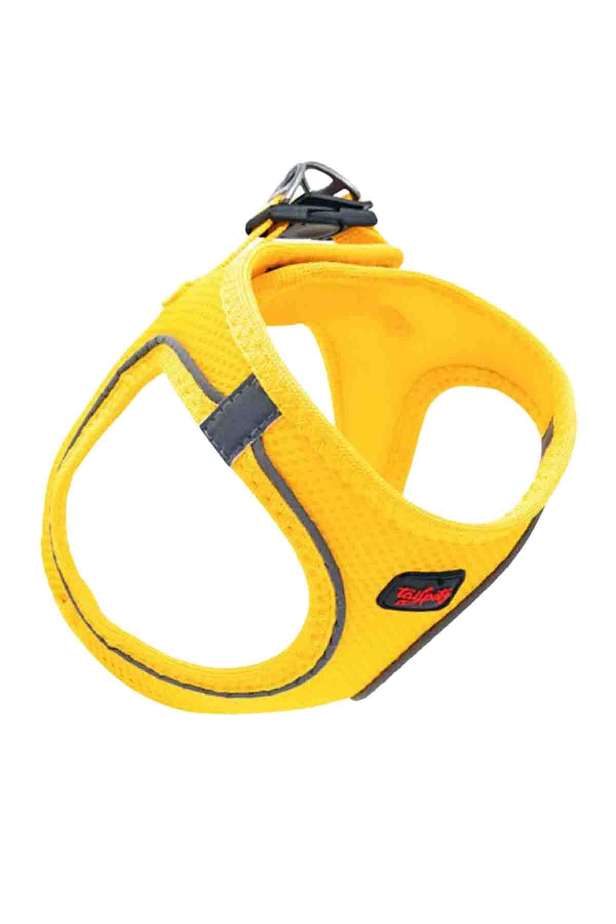 TAILPETZ Air-Mesh Harness Yellow Köpek Tasma M
