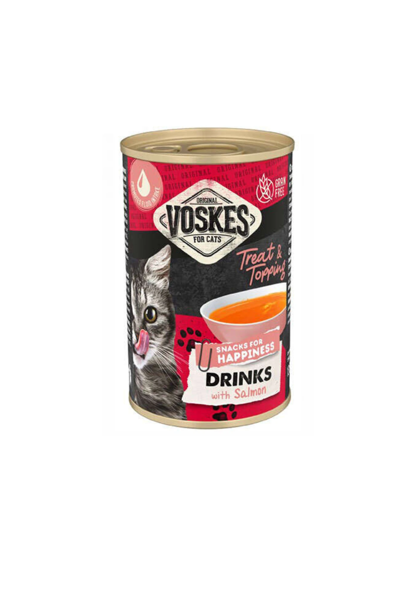 VOSKES Somonlu Yetişkin Kedi Çorbası 135 Ml