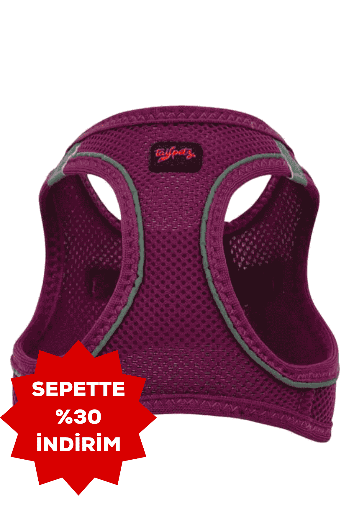 TAILPETZ Air-Mesh Göğüs Tasmasi Mor S