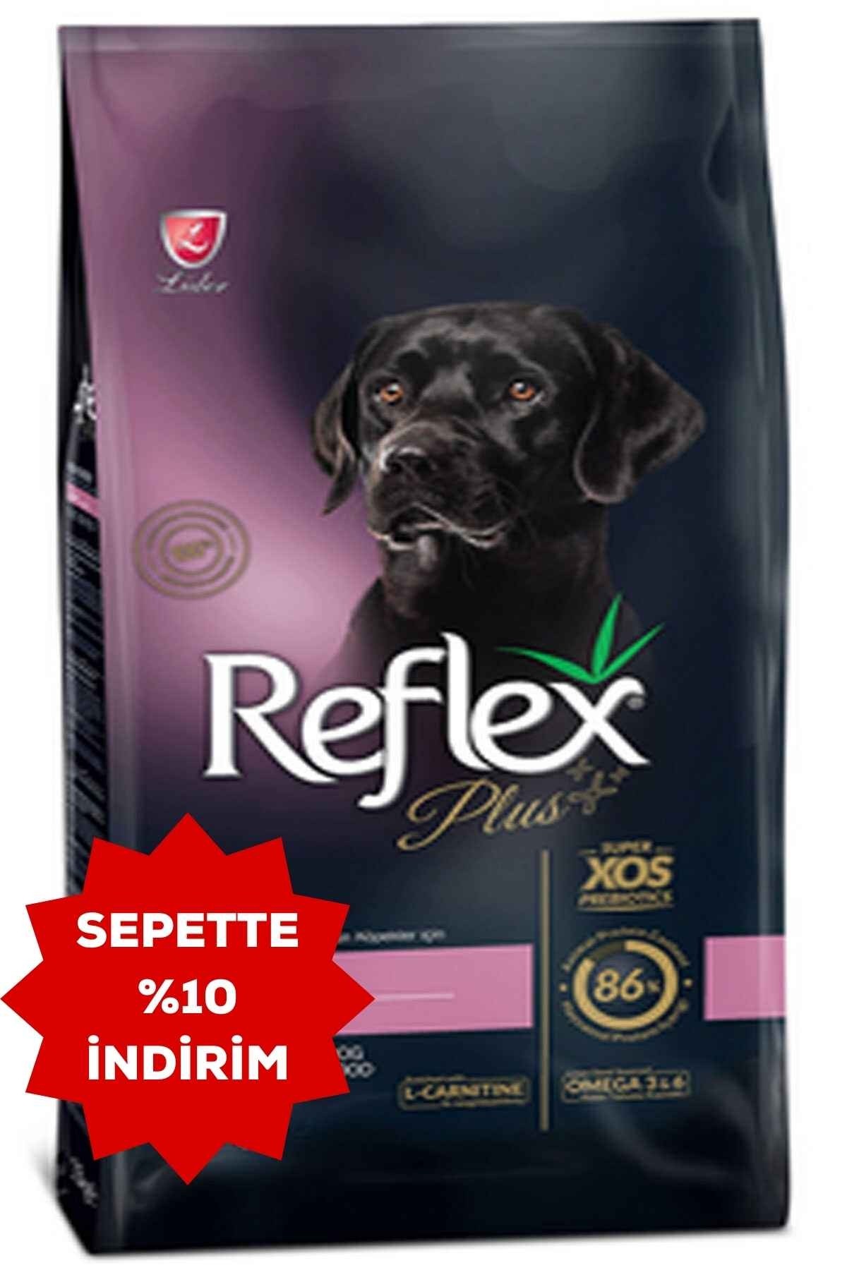 REFLEX Plus Biftekli Yüksek Enerji Yetişkin Köpek Maması 15 KG