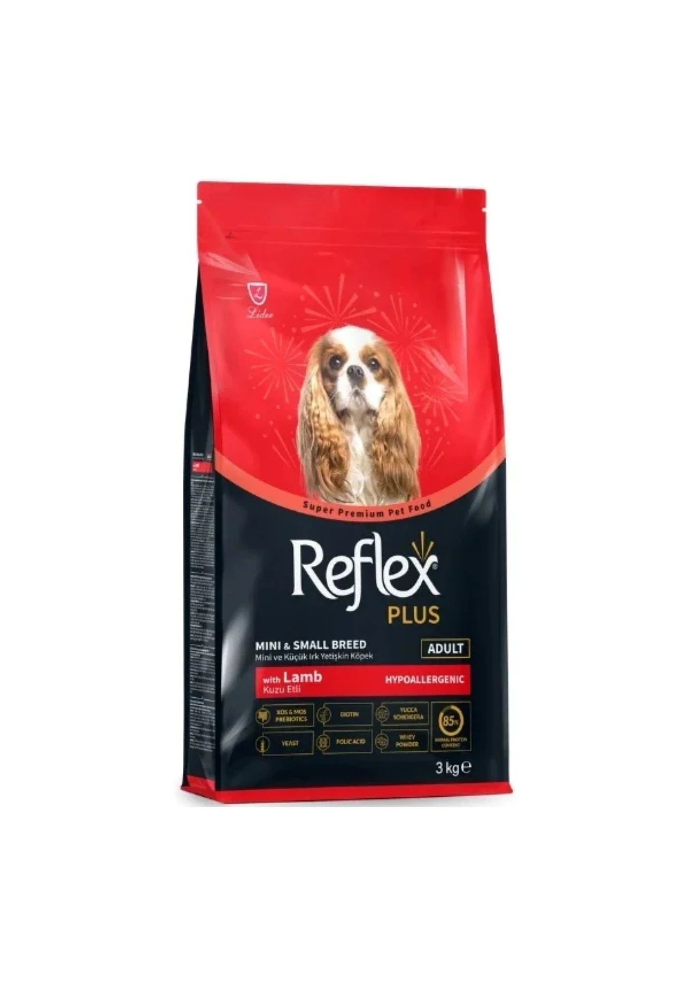 REFLEX PLUS Kuzu Etli Mini Ve Küçük Irk Köpek Maması 1,5 kg