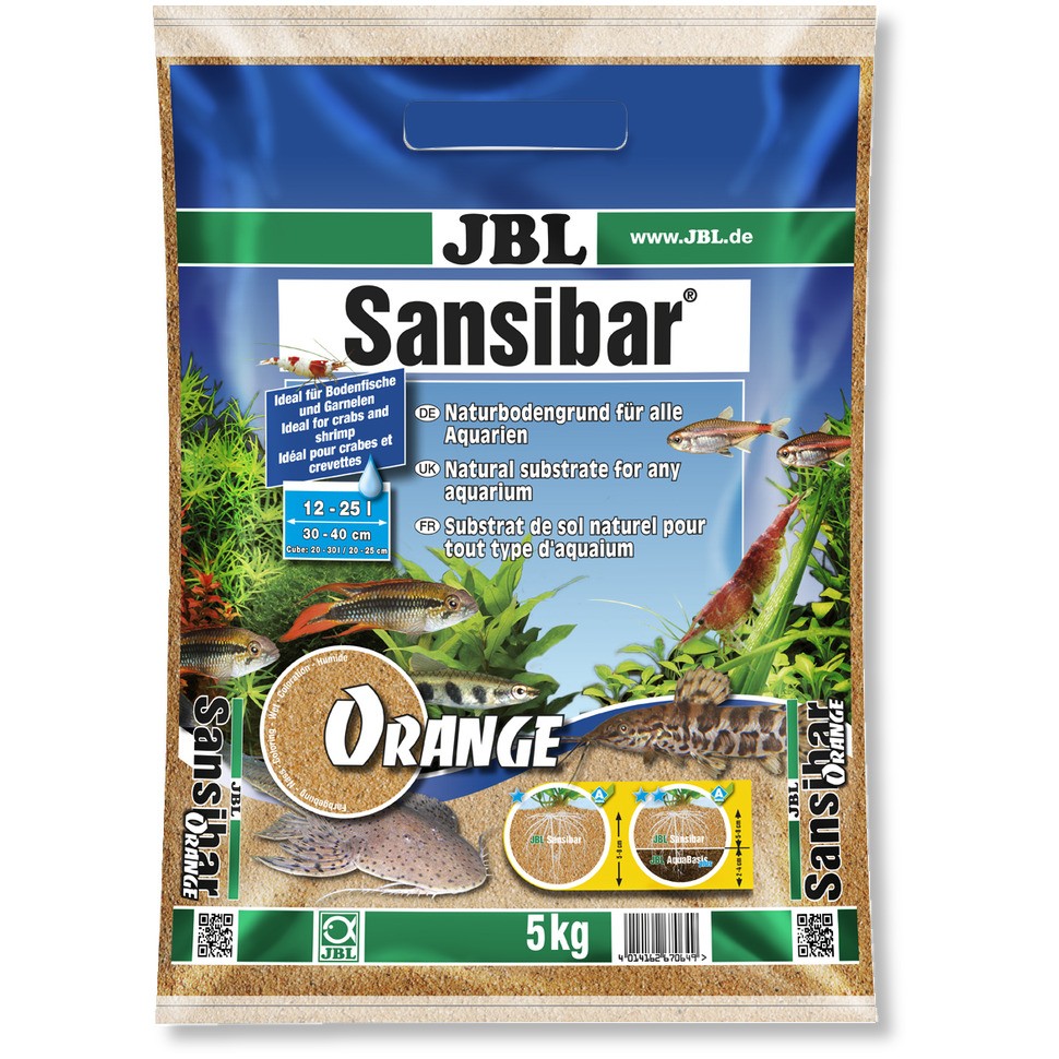 JBL SANSİBAR TURUNCU 5 Kg KUM