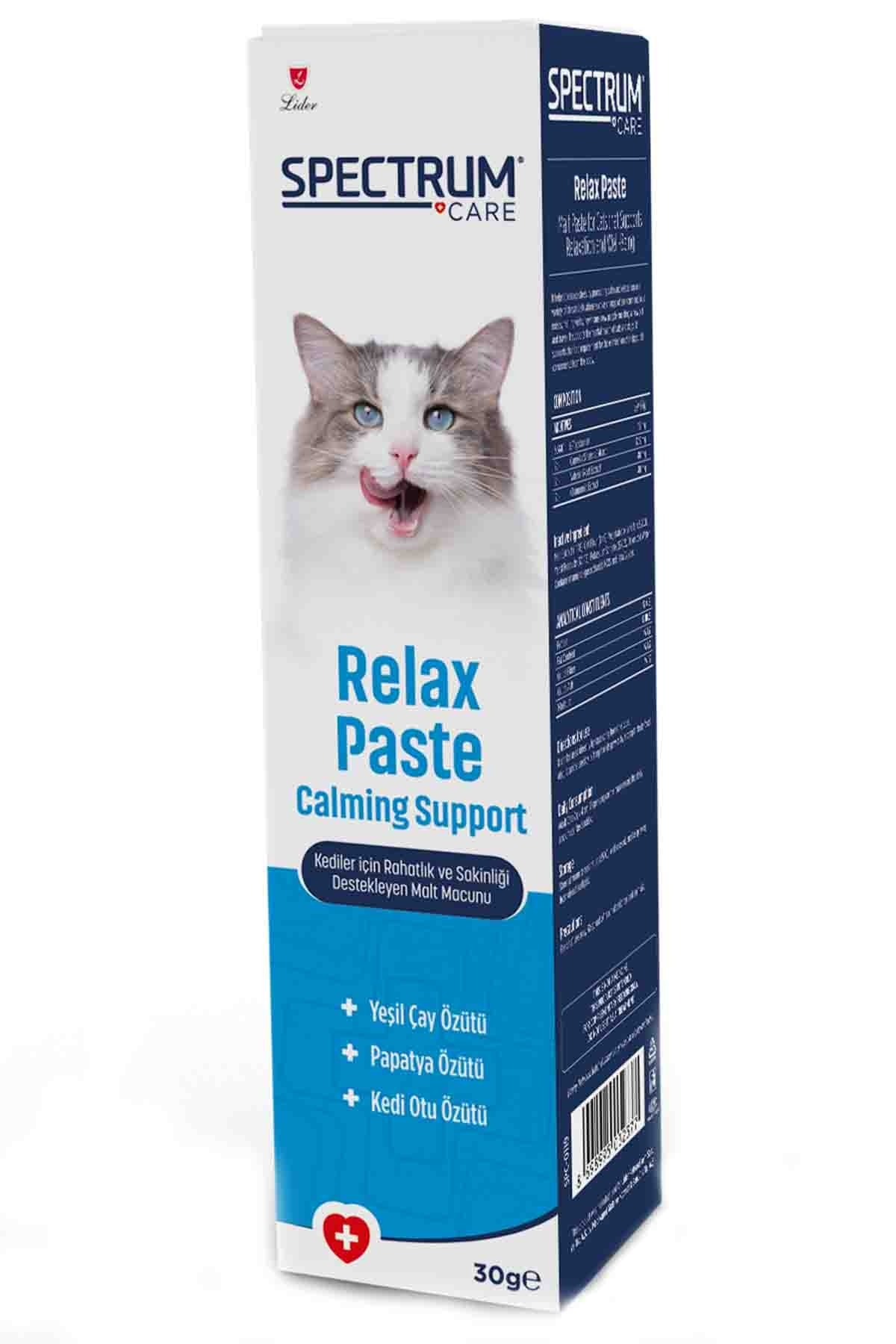 SPECTRUM CARE Sakinleştirici Malt Kedi Macunu 30 Gr