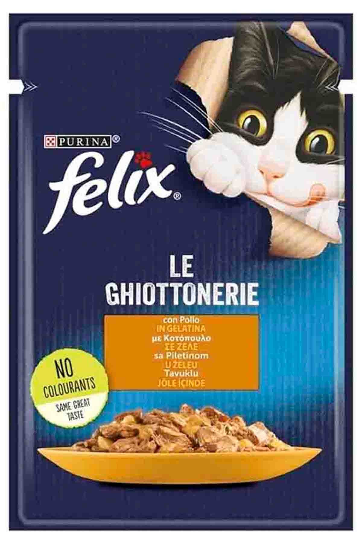 FELIX Tavuklu Yaş Kedi Maması 85 Gr