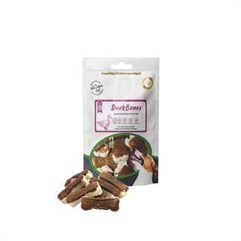 ECO NATURA Pet Duck Bones Ördek Eti Kaplı Pres Kemik Köpek Ödülü 105Gr