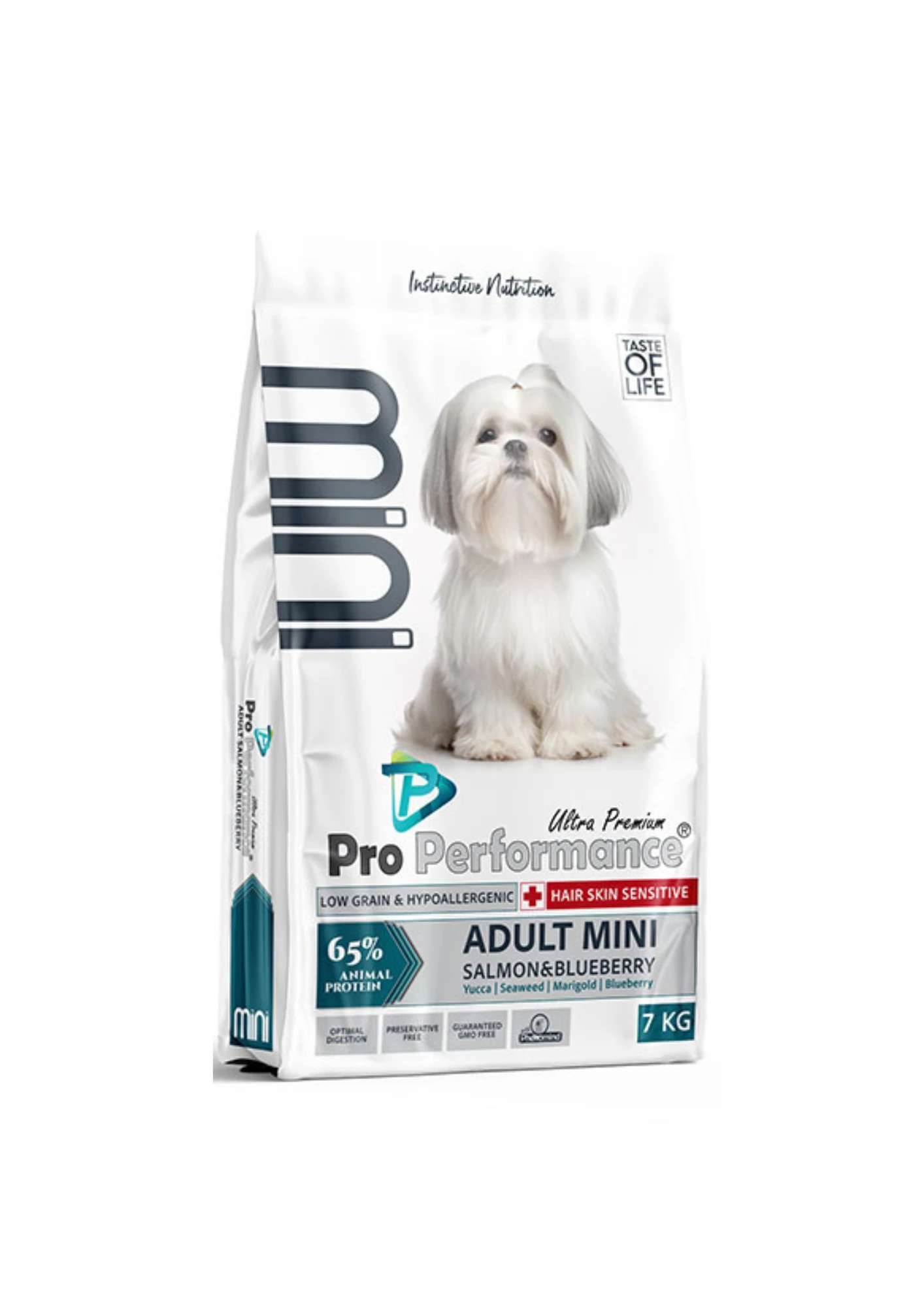 PRO PERFORMANCE Mini Irk Somonlu ve Yaban Mersinli Yetişkin Köpek Maması 2 Kg