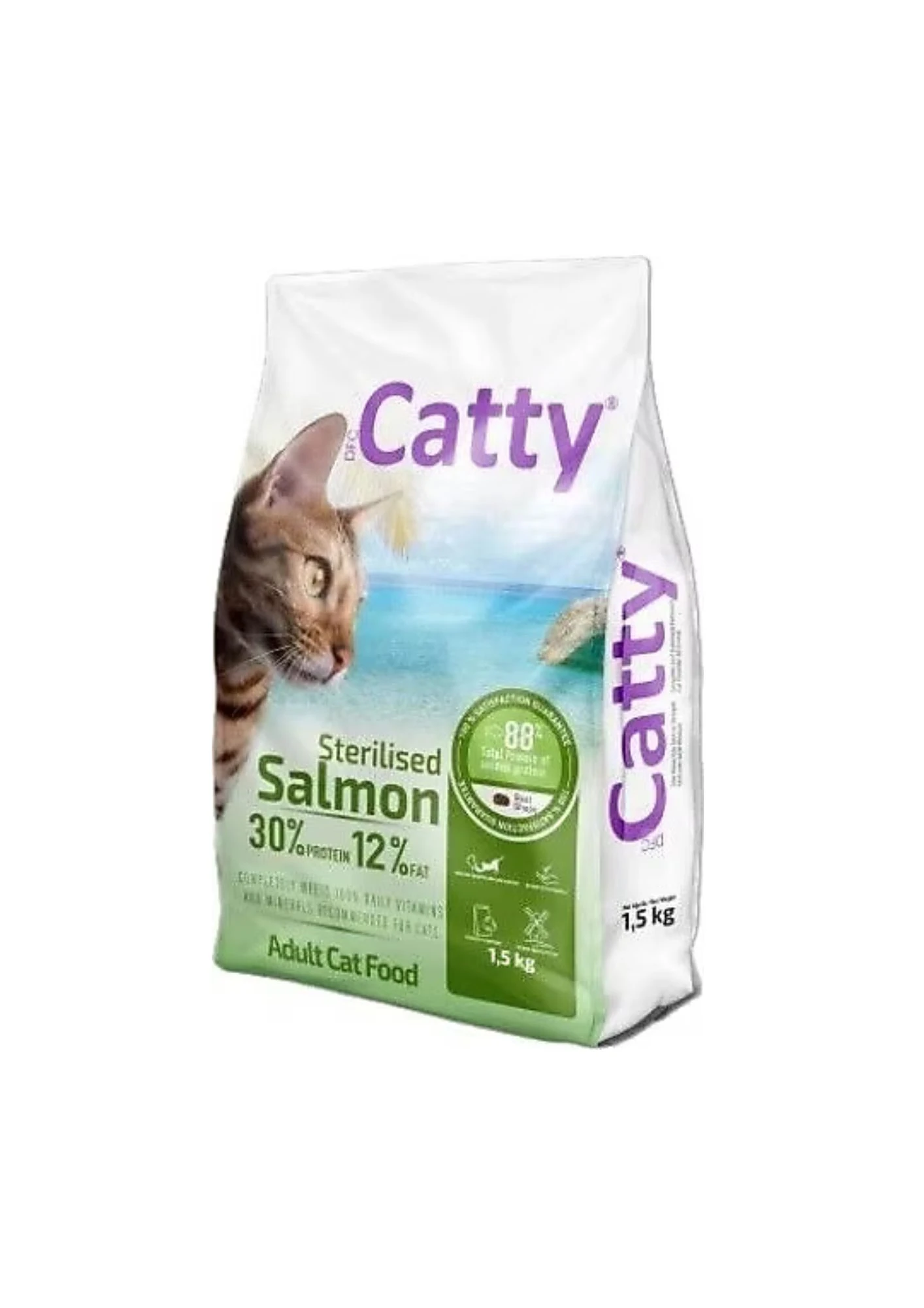 CATTY Sterilised Tavuklu Kısırlaştırılmış Kedi Maması 1.5 Kg