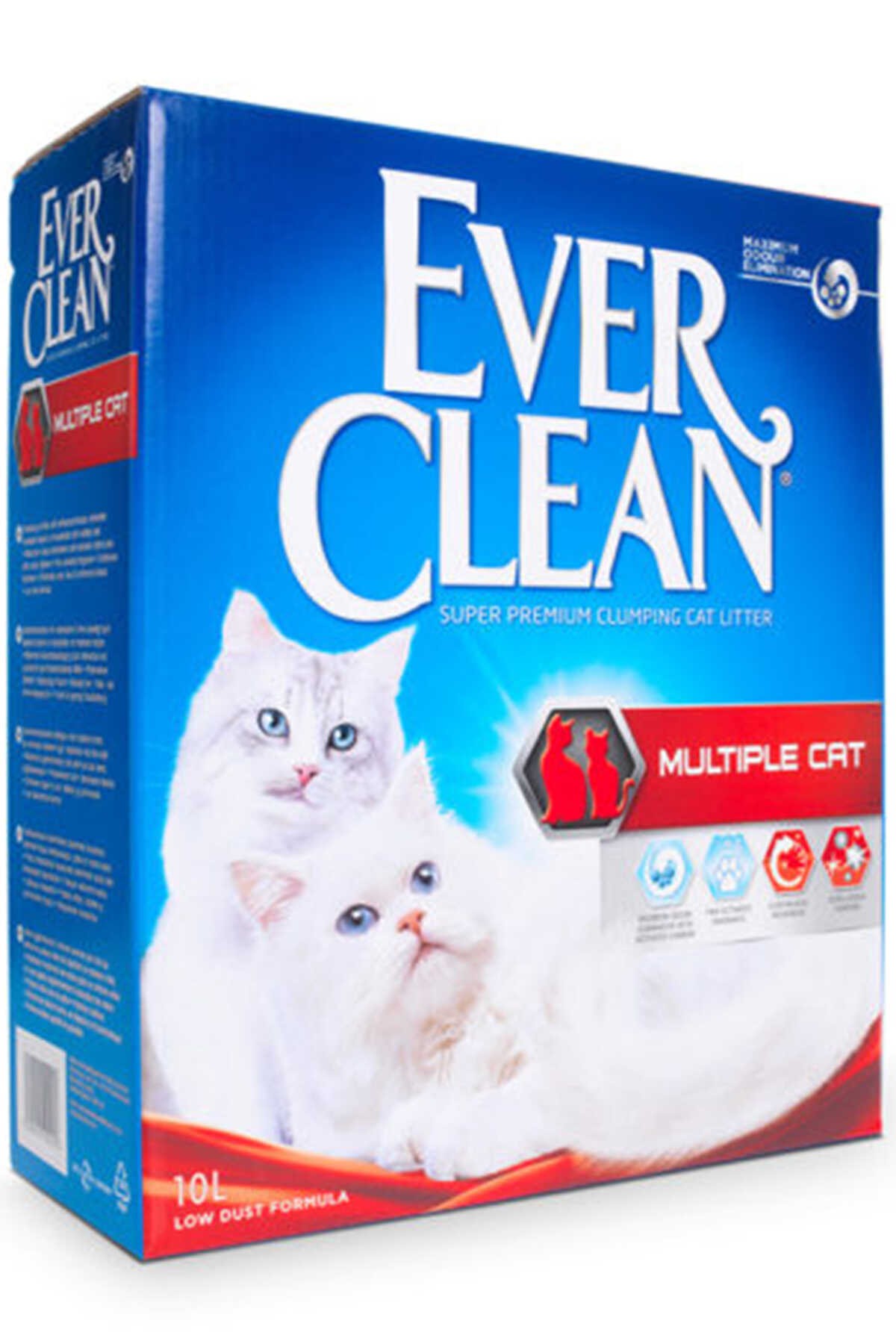 EVER CLEAN Multiple Cat Çoklu Kedi Kumu 10 LT